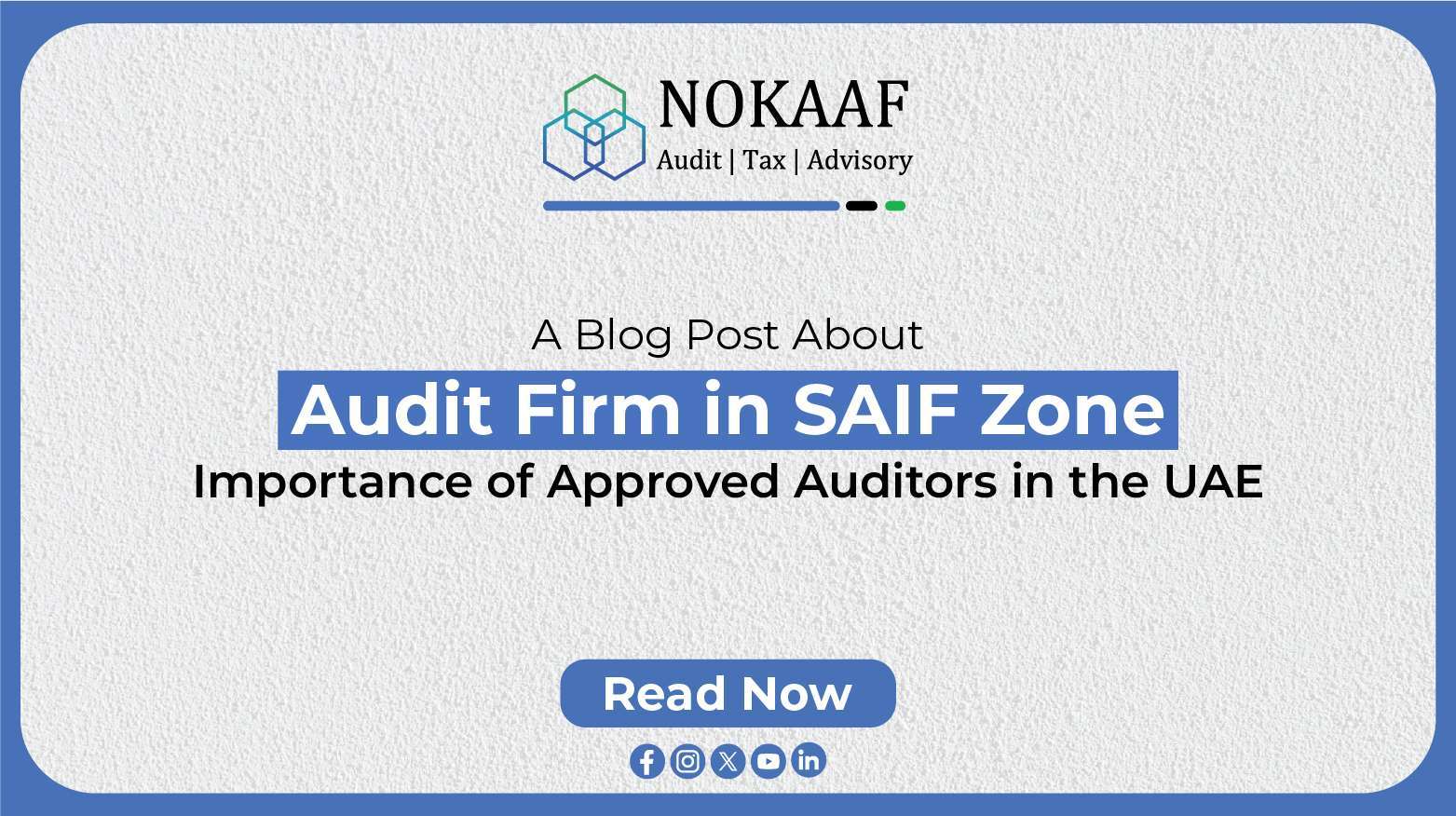 Audit Firm in SAIF Zone