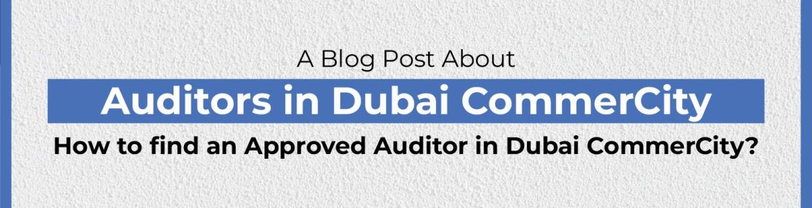 Approved Auditors in Dubai CommerCity